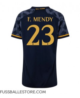 Günstige Real Madrid Ferland Mendy #23 Auswärtstrikot Damen 2023-24 Kurzarm